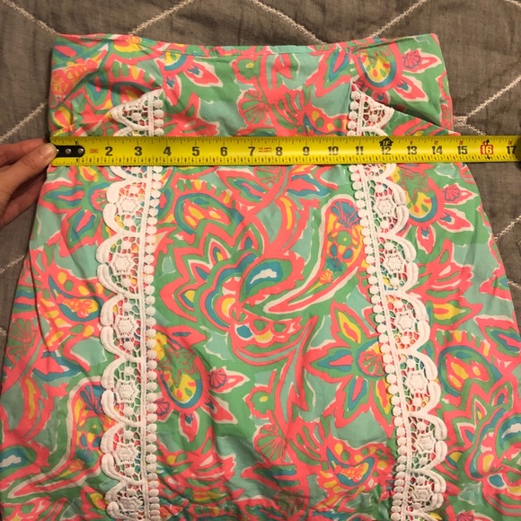 Lilly Pulitzer Corrie skirt in make a splash - Picture 7 of 7